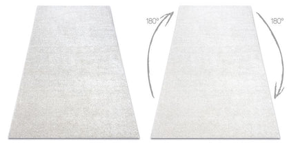 Rektangulært Tæppe 400x600 cm Polypropylen Krem
