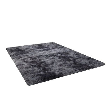 Shaggy Tæppe 120x170 cm Mørkegrå Polyester