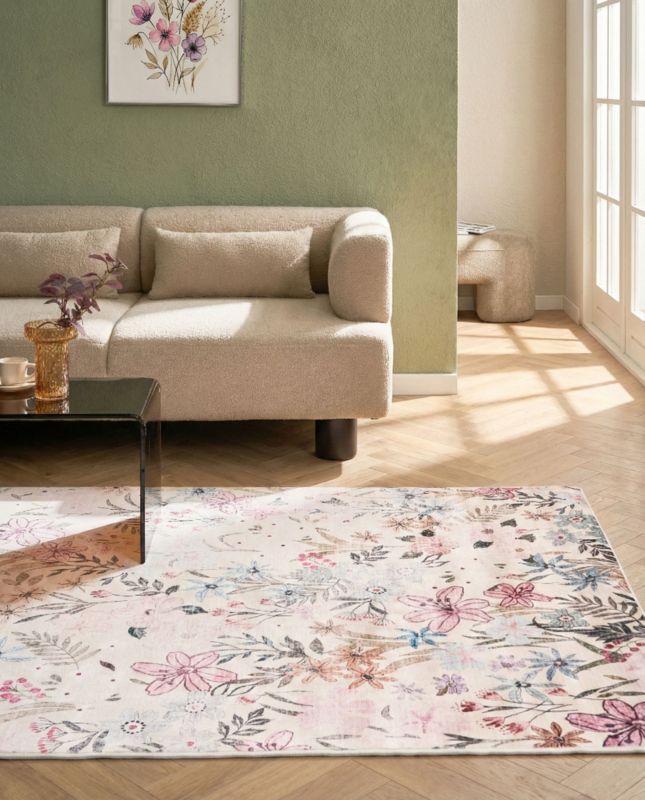 Tæppe Tillo 160x230 cm Flerfarvet Polyester