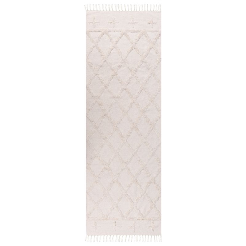 Løber Tozlu Beige 80 x 230 cm Bomuld