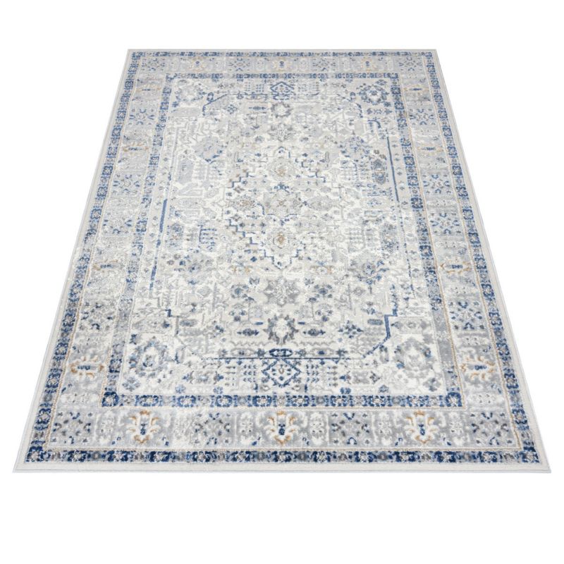 Rektangulært Tæppe 200x300 cm Beige Vintage Mønster