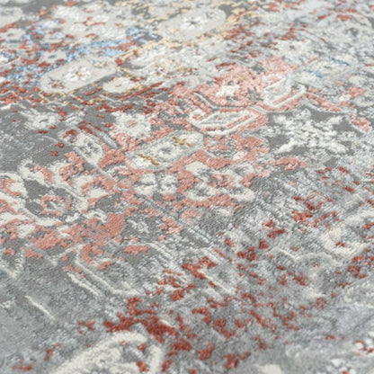 Rektangulært Tæppe 300x400 cm Beige Orange Vintage Mønster