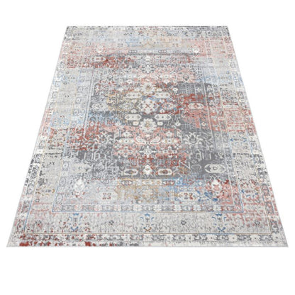 Rektangulært Tæppe 300x400 cm Beige Orange Vintage Mønster