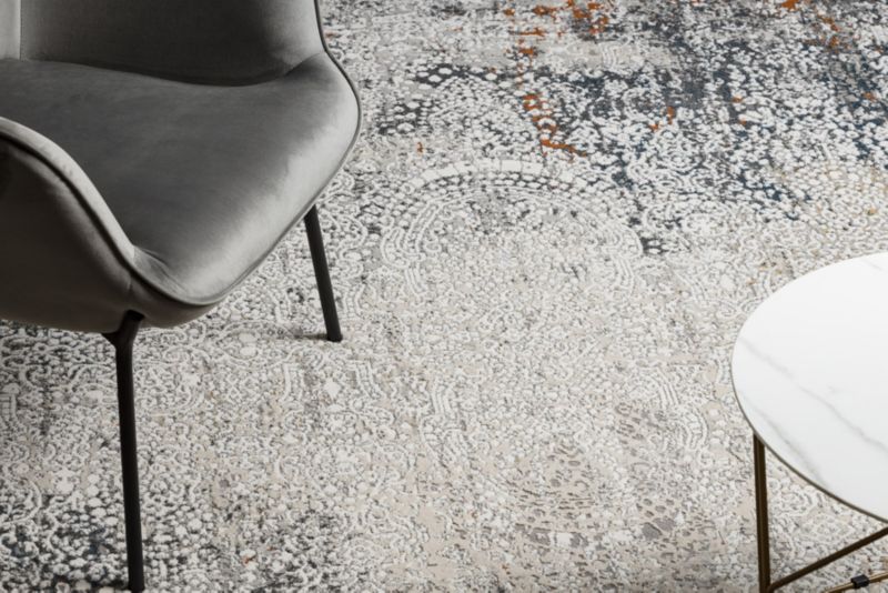 Tæppe 120x170 cm Beige Polyester-Polypropylen D1088