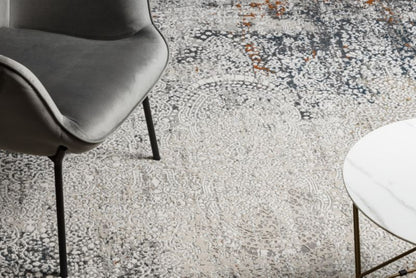 Tæppe 120x170 cm Beige Polyester-Polypropylen D1088