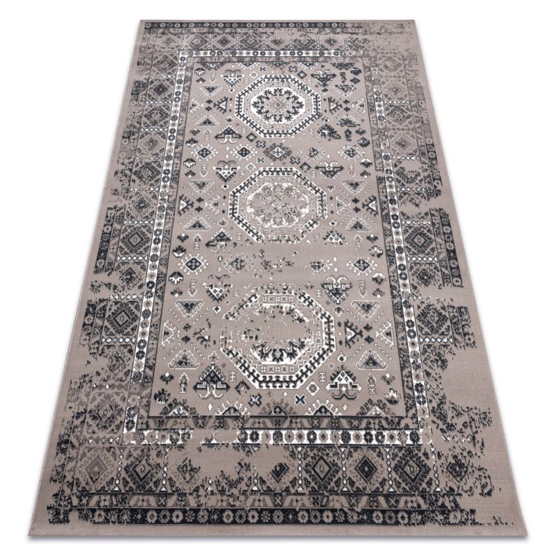 Tæppe 160x230 cm Beige Polypropylen B838