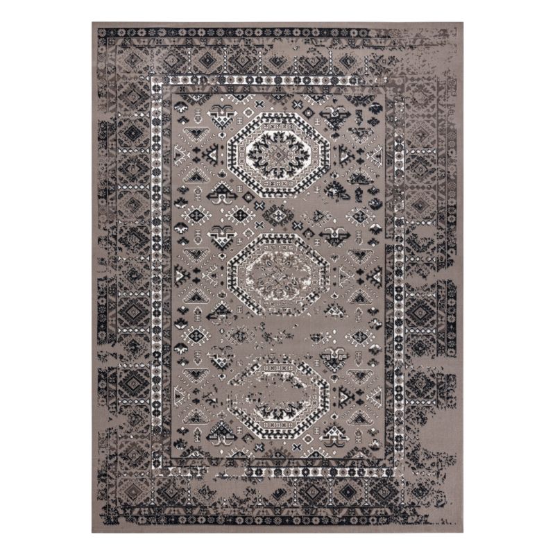 Tæppe 160x230 cm Beige Polypropylen B838