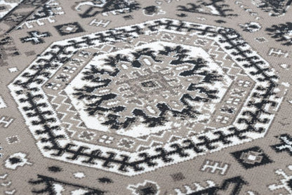 Tæppe 160x230 cm Beige Polypropylen B838