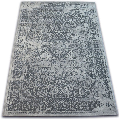 Tæppe Vintage 200x290 cm Grå Polypropylen
