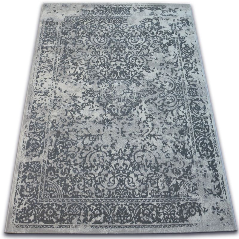 Tæppe Vintage 200x290 cm Grå Polypropylen