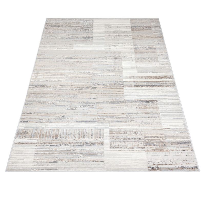 Gulvtæppe 200x300 cm Beige Abstrakt Mønster
