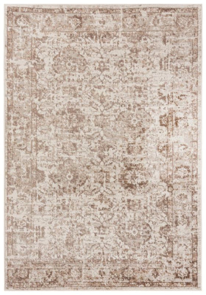 Rektangulært Tæppe 200x300 cm Beige Abstrakt Mønster