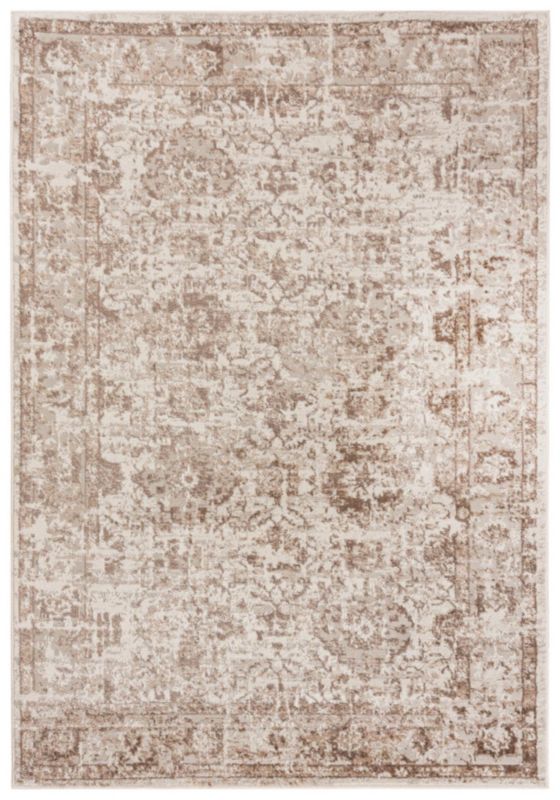 Rektangulært Tæppe 200x300 cm Beige Abstrakt Mønster