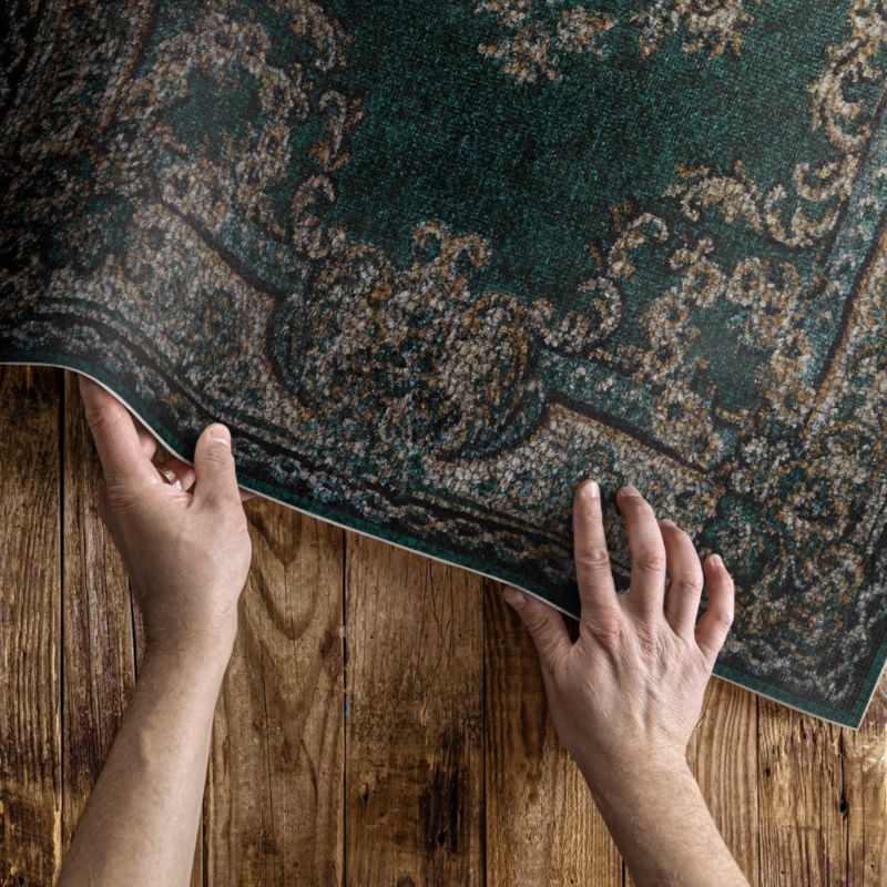 Vinyltæppe Persisk 150x225 cm Grøn