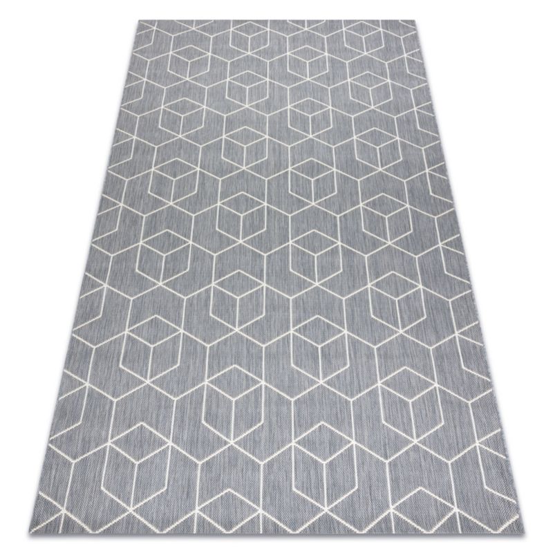 Udendørs Tæppe Flat 160x230 cm Grå