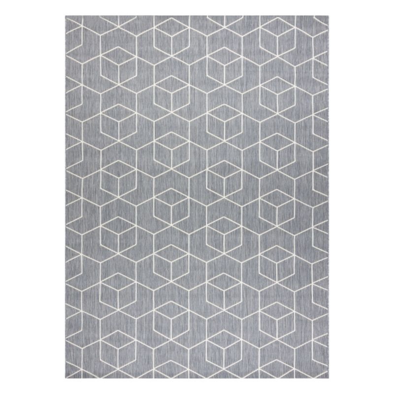 Udendørs Tæppe Flat 160x230 cm Grå