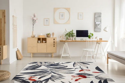 Udendørs Tæppe 180x270 cm Beige BA211