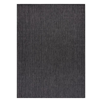 Udendørs Tæppe 120x170 cm Sort