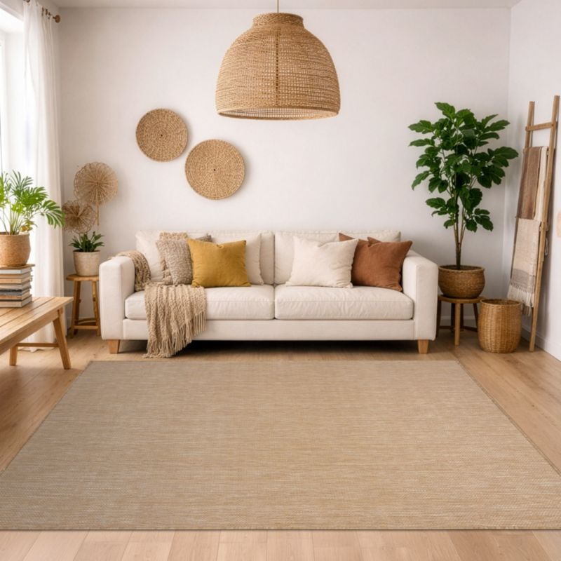 Udendørs Tæppe Sizal 240x330 cm Beige D2456