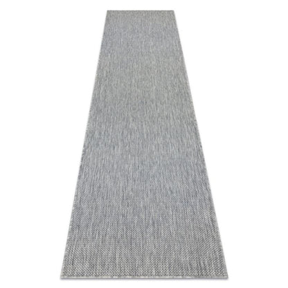 Udvendigt Tæppe 60x250 cm Grå Polypropylen D2478