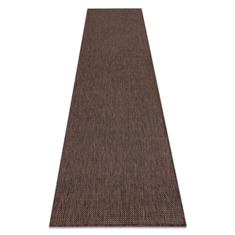 Udendørs Tæppe 70x300 cm Brun Polypropylen