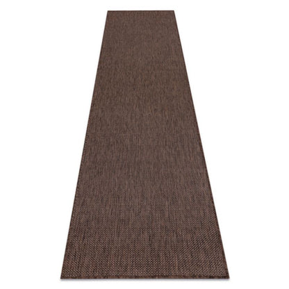 Udendørs Tæppe 70x300 cm Brun Polypropylen