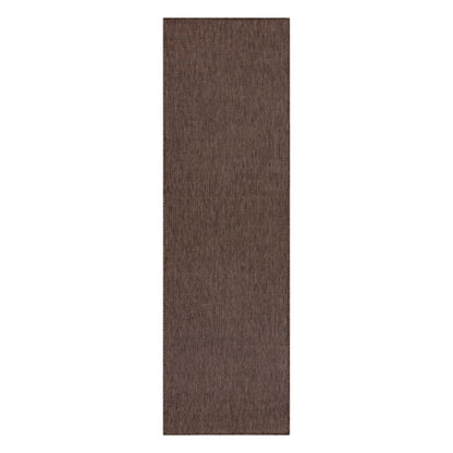 Udendørs Tæppe 70x300 cm Brun Polypropylen