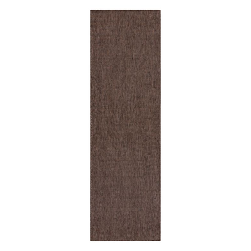 Udendørs Tæppe 70x300 cm Brun Polypropylen