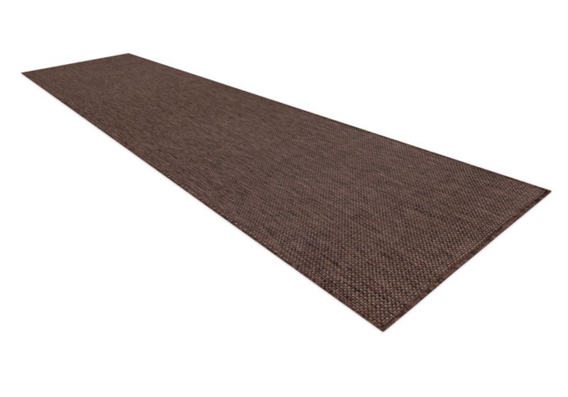 Udendørs Tæppe 70x300 cm Brun Polypropylen
