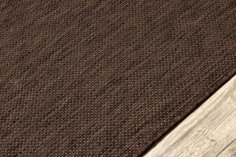 Udendørs Tæppe 70x300 cm Brun Polypropylen