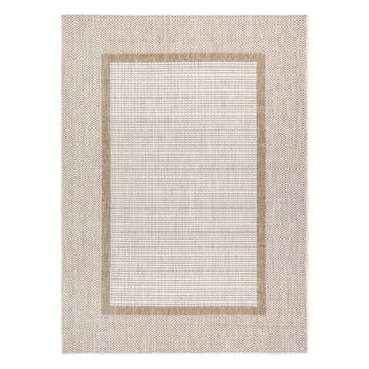 Udendørstæppe 80x150 cm Beige Polypropylen D138