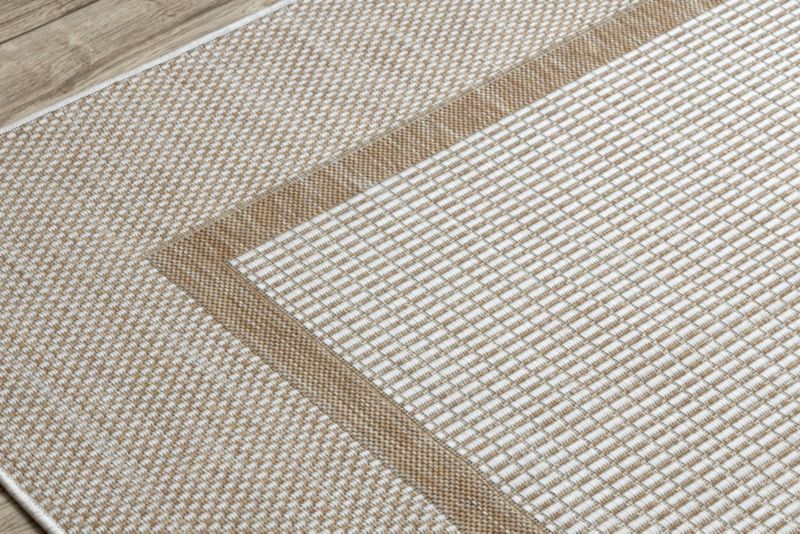 Udendørstæppe 80x150 cm Beige Polypropylen D138