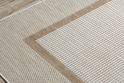 Udendørstæppe 80x150 cm Beige Polypropylen D138