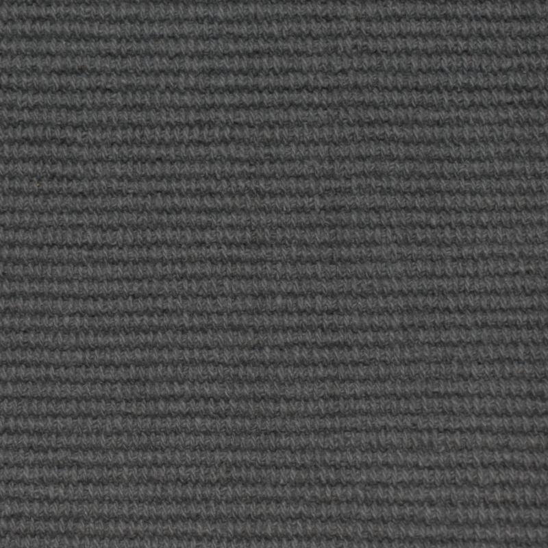 Bomuldsmåtte 50x80 cm Mørkegrå Håndvævet