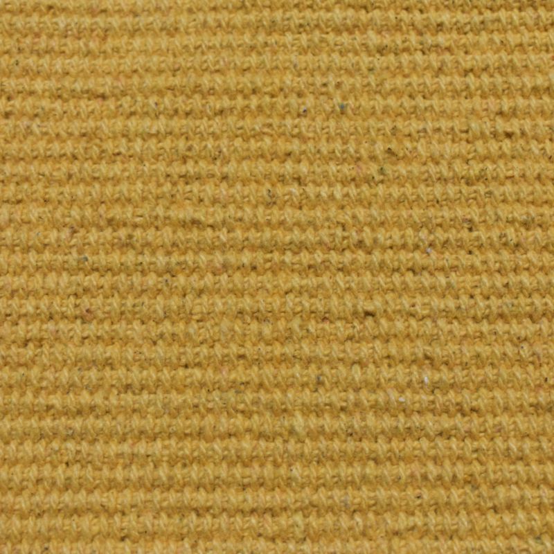 Tæppe 50 x 80 cm i sennepsgul