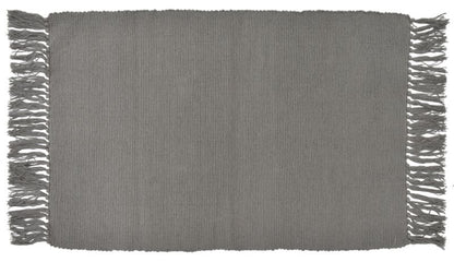 Bomuldsmåtte 50 x 80 cm Grå