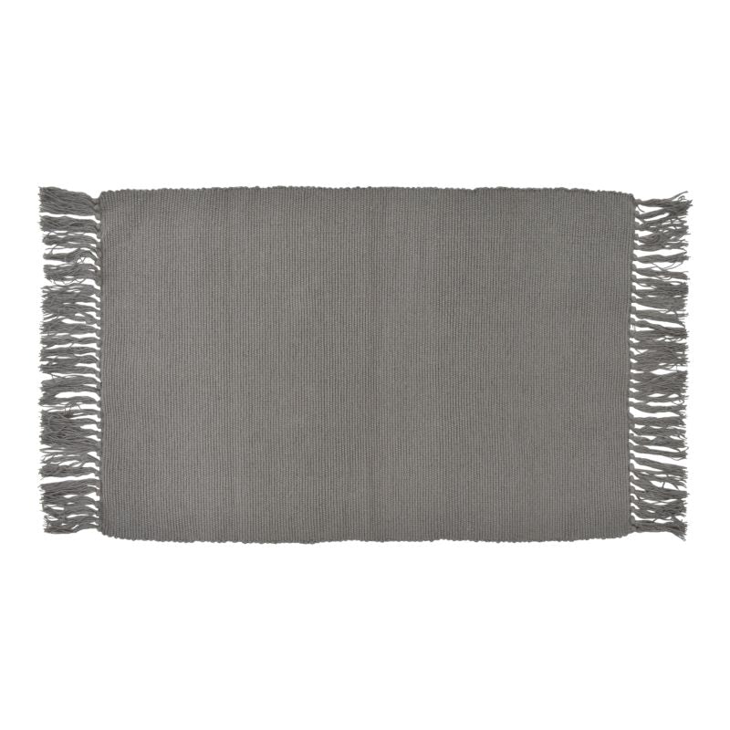 Bomuldsmåtte 50 x 80 cm Grå