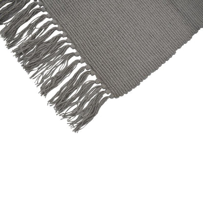 Bomuldsmåtte 50 x 80 cm Grå