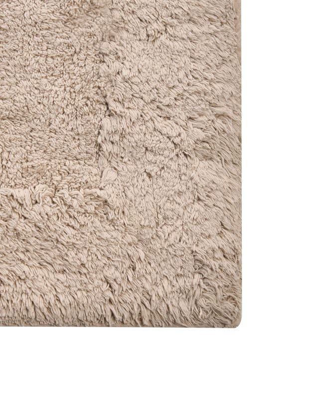Bademåtte 60x90 cm Brun Bomuld
