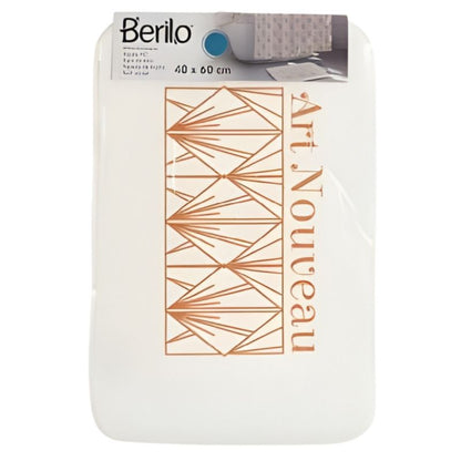 Bademåtte Berilo Beige Hurtigtørrende 60x40 cm 1 stk.