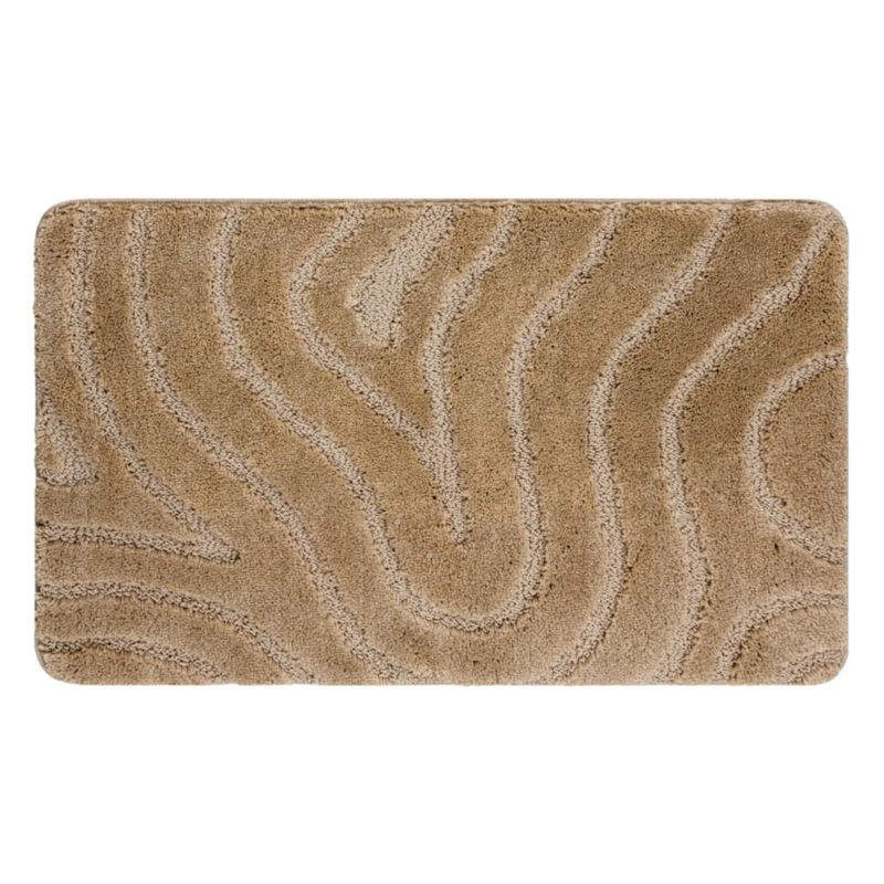 Bademåtte 60x100 cm Beige Polypropylen 1 stk. | KPL311