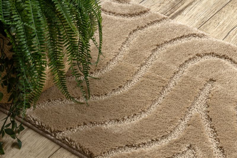 Bademåtte 60x100 cm Beige Polypropylen 1 stk. | KPL311