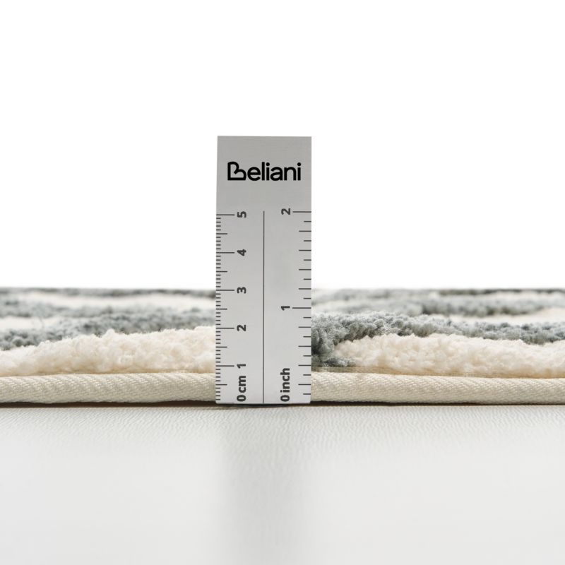 Bademåtte 60x90 cm Beige Grå Polyester