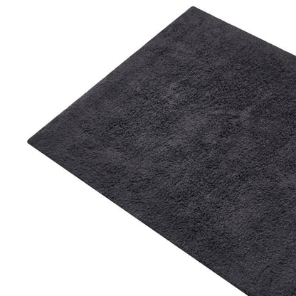 Bademåtte 60 x 90 cm Sort Bomuld