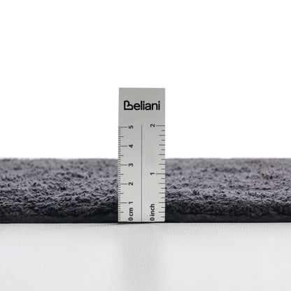 Bademåtte 60 x 90 cm Sort Bomuld