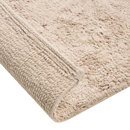 Bademåtte 60x90 cm Brun Bomuld