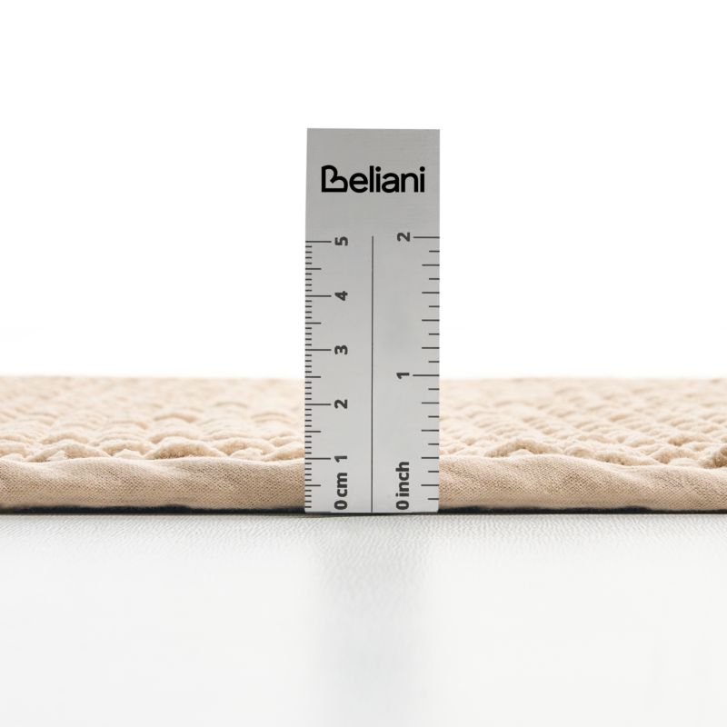 Badeværelsesmåtte 60x90 cm Beige Bomuld