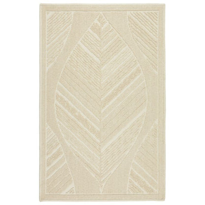 Badeværelsesmåtte Lino 50x80 cm Beige Egyptisk Bomuld