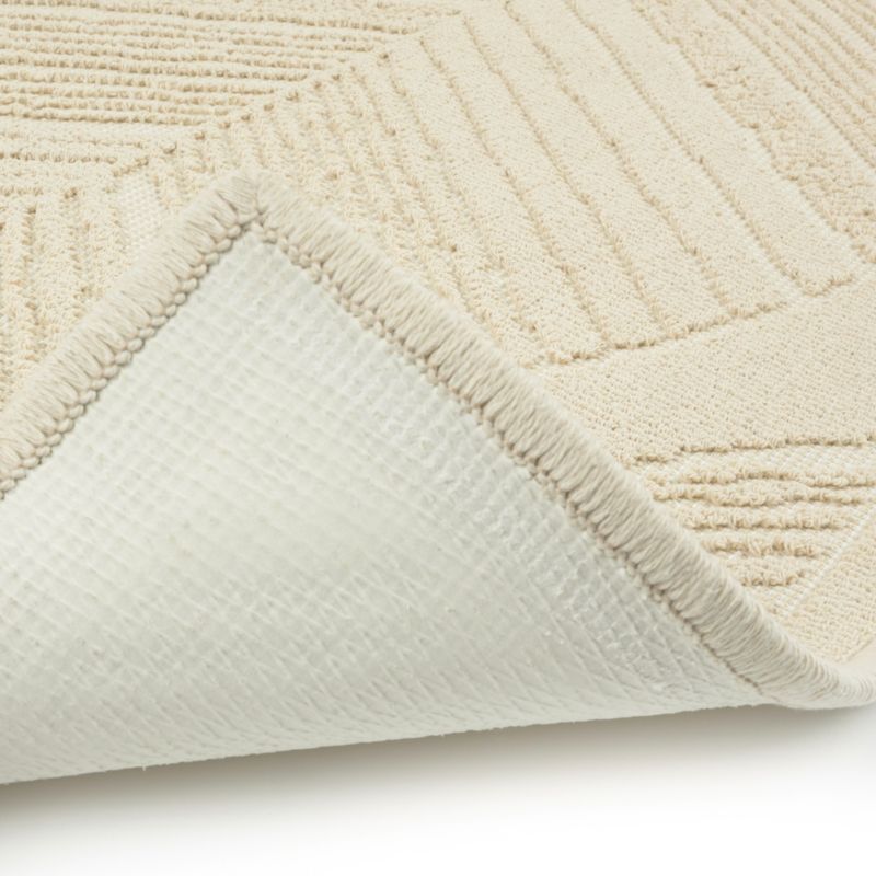 Badeværelsesmåtte Lino 50x80 cm Beige Egyptisk Bomuld
