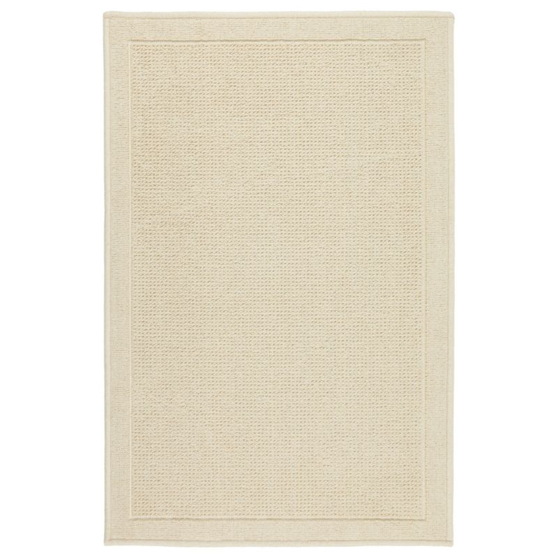 Badeværelsesmåtte Lino 50x80 cm Beige Egyptisk Bomuld Antiskrid
